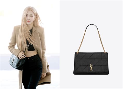 rose ysl bag|rose blackpink vogue.